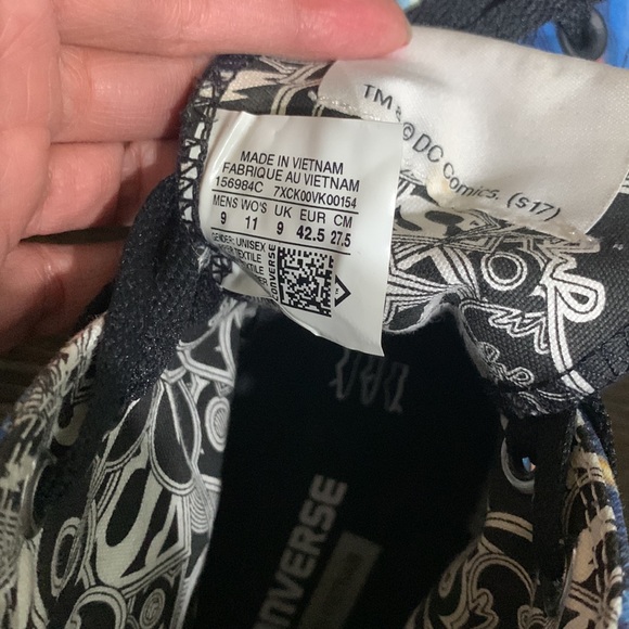 Converse Ctas Justice League Super Heroes Comic chuck taylor - Picture 8 of 10